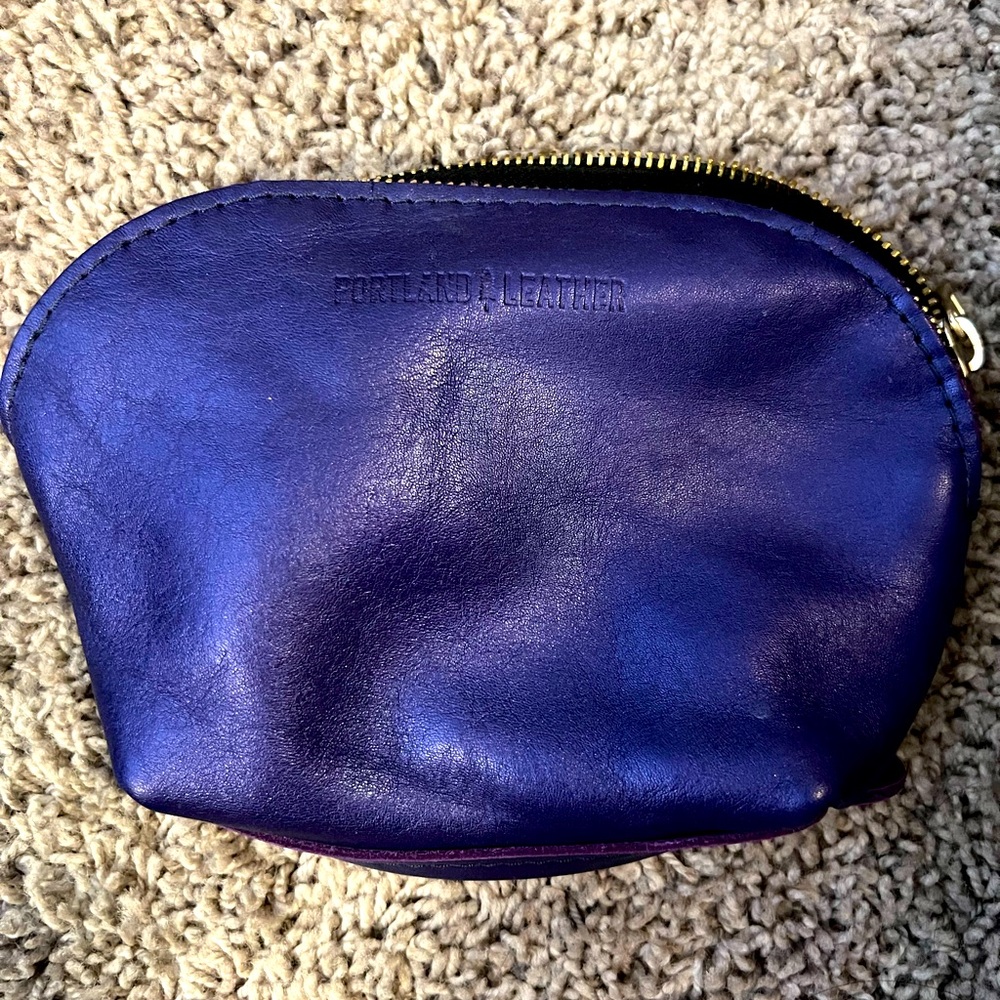 Portland Leather Good amethyst bag